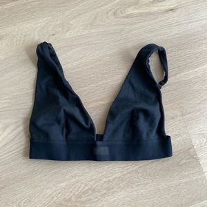 *SKIMS* Cotton Plunge Bralette